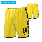 STRIDE SHORTS 6 - YELLOW